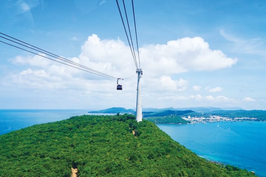 From Phu Quoc: Cable Car Ride and 3 Islands Boat Tour with Lunch