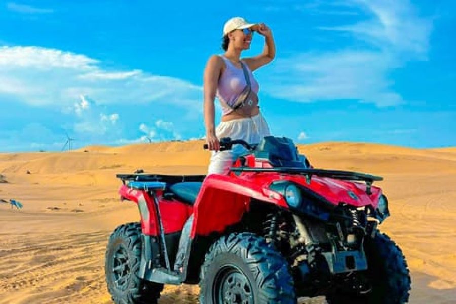 From Mui Ne: Sand Dunes By Jeep Morning Tour Including ATV Ride