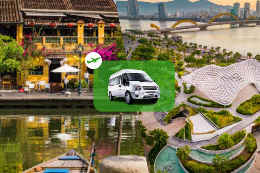 Hoi An to Da Nang Airport: Daily Bus