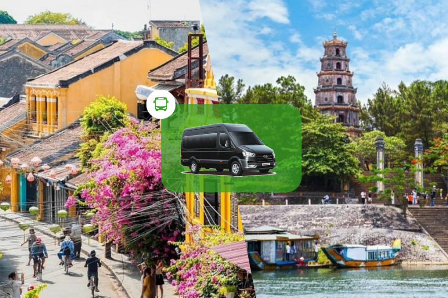 Hoi An to Hue: Daily Limousine Bus